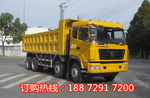 國(guó)四東風(fēng)天然氣前四后八自卸車DFE3310VF