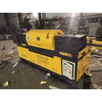 建筑腳手架租賃設備八輪雙曲線鋼管調直除銹刷漆一體機一機多用